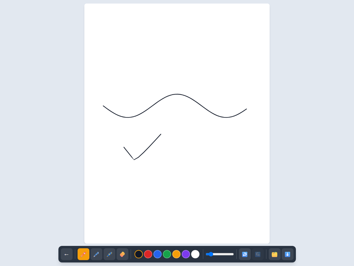 Editor del Bloc de Notas con trazo a mano alzada y herramientas de dibujo